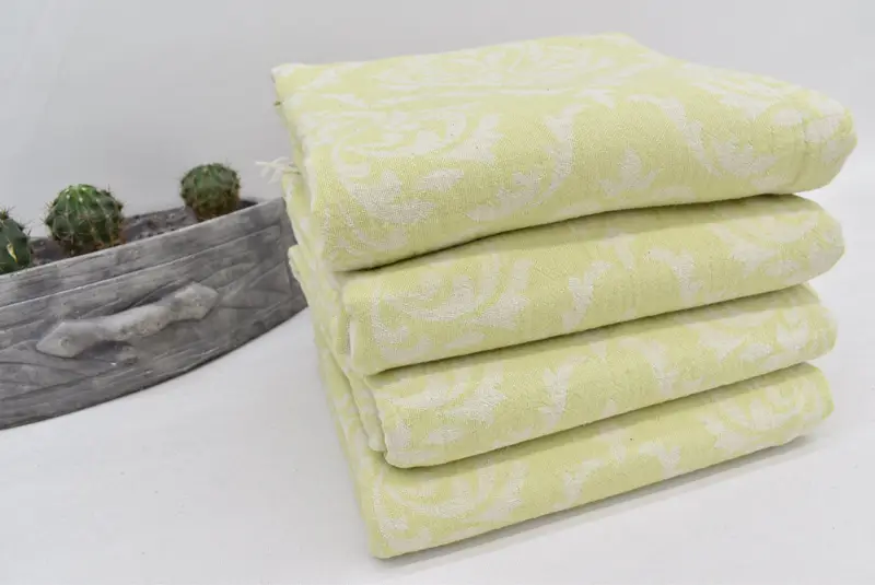 Sand-free towel, Embroidery Towels, Handmade Turkish Towel, Personalized Gifts, Bachelorette Party Decorations, 68x36 Cotton Baroque Towel - 7