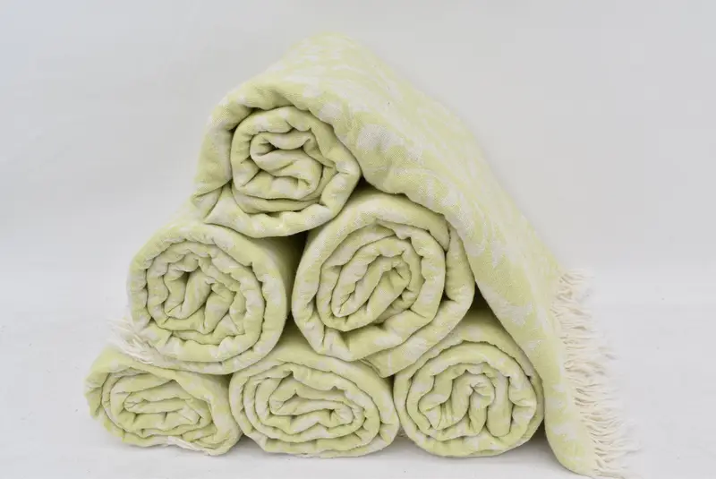 Sand-free towel, Embroidery Towels, Handmade Turkish Towel, Personalized Gifts, Bachelorette Party Decorations, 68x36 Cotton Baroque Towel - 8
