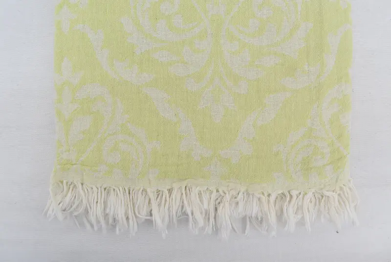 Sand-free towel, Embroidery Towels, Handmade Turkish Towel, Personalized Gifts, Bachelorette Party Decorations, 68x36 Cotton Baroque Towel - 5