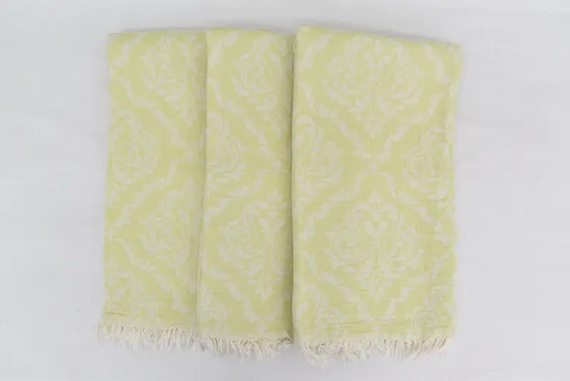 Sand-free towel, Embroidery Towels, Handmade Turkish Towel, Personalized Gifts, Bachelorette Party Decorations, 68x36 Cotton Baroque Towel - 6