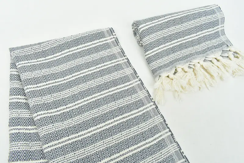 Custom Hand Towel, Personalized Hand Towel, 32x18 Cotton Flat Towel, Personalized Gift, Organic Towel, Bathroom Hand Towel, Custom Turkish Towel - 7