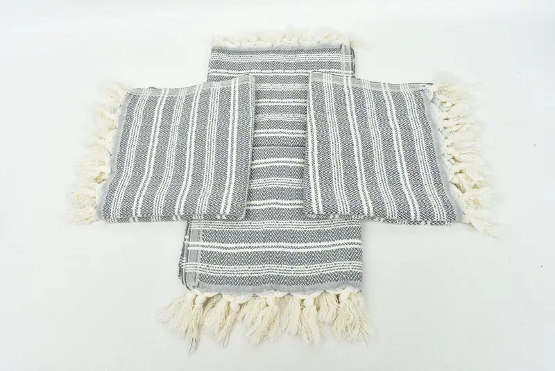 Custom Hand Towel, Personalized Hand Towel, 32x18 Cotton Flat Towel, Personalized Gift, Organic Towel, Bathroom Hand Towel, Custom Turkish Towel - 6