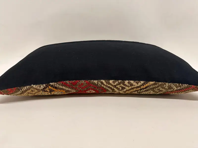 12x24 Brown Pillow Sham, Custom Pillow Case, Kilim Pillow, Pillow Cover, Turkish Pillow, Home Decor Pillow, Aesthetic Pillow Sham - 7