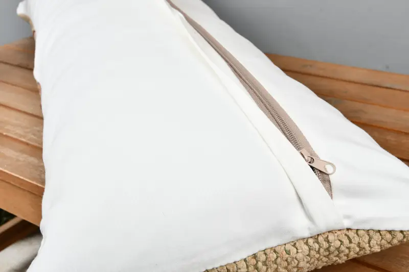 Pillow, Shabby Chic Cushion, Chair Pillow Sham, Pillow for Sofa, Pillow for Couch, Throw Kilim Pillow, Farmhouse Cushion Cover, 12x36 Beige Cushion - 5