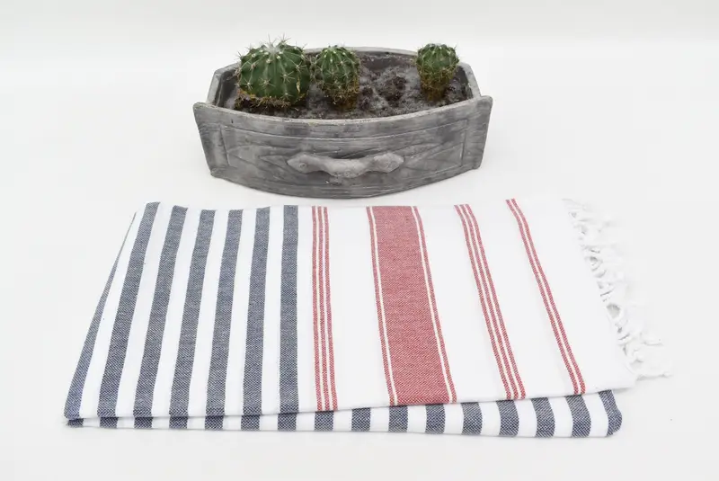 Quick-Dry Beach Towel, Summer Gift Ideas, Beach Towel Bulk, 70x40 Cotton Striped Towel, Turkish towel, Bridal Shower Favors, Maid Of Honor Gift - 3