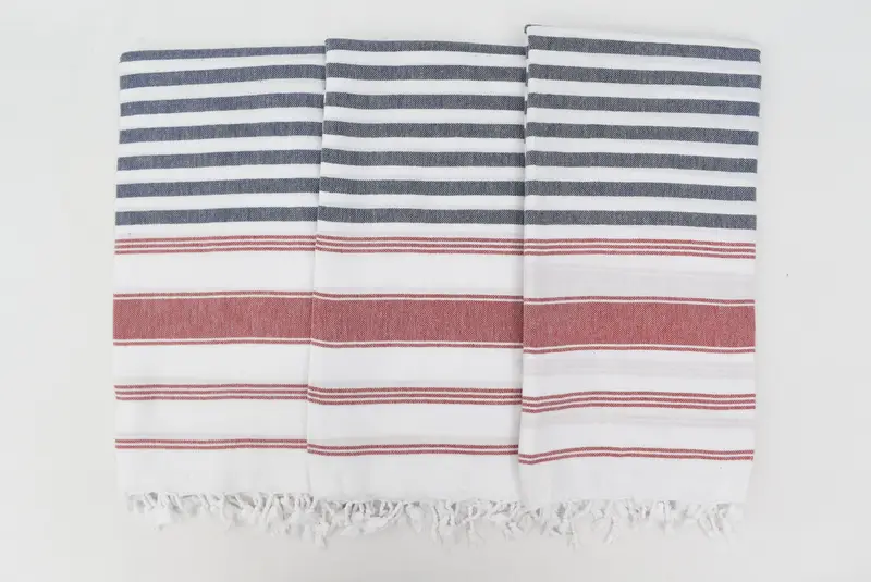 Quick-Dry Beach Towel, Summer Gift Ideas, Beach Towel Bulk, 70x40 Cotton Striped Towel, Turkish towel, Bridal Shower Favors, Maid Of Honor Gift - 6
