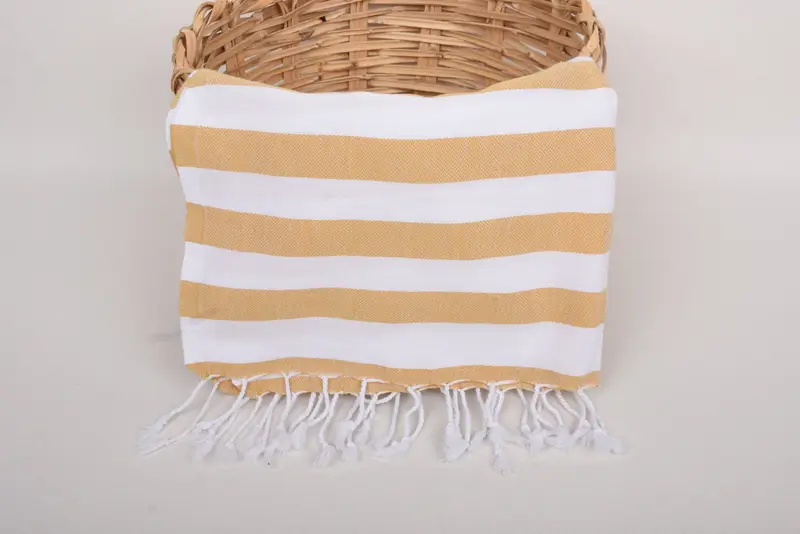Monogram Kitchen Towel, Wedding Gift Kitchen Towel, Bathroom Towels, 44x20 Cotton Striped Towel, Best Wedding Gift, Turkish Towel, Kitchen Towel - 5