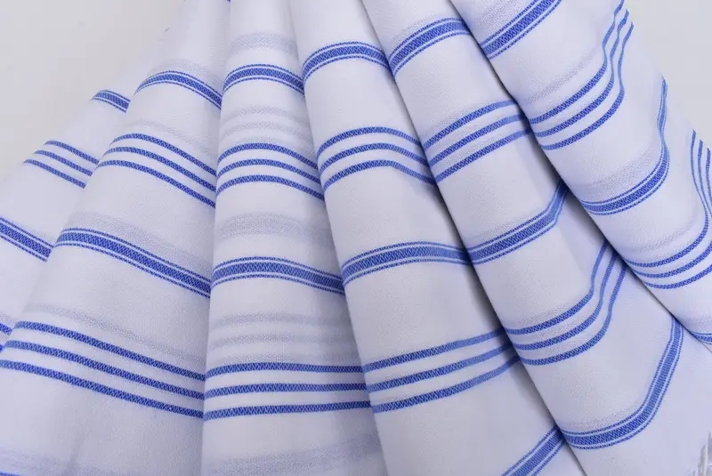 Kişiselleştirilmiş yemek havlu, nedime hediyeleri, monogram çay havlu, spa havlu, küçük banyo havlu, monogram Türk banyo havlu, 40x24 pamuklu çizgili havlu - 5