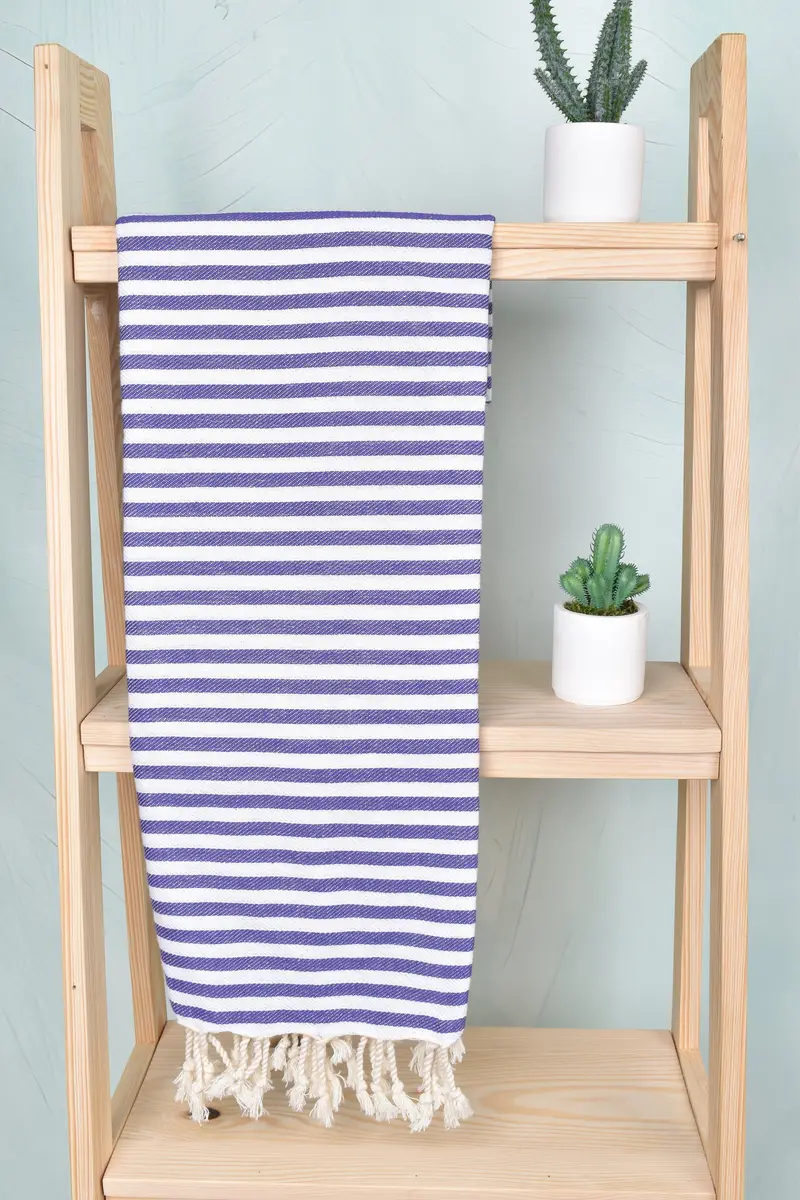 Quick-Dry Beach Towel, Bridesmaid Gift, Merry Christmas Gifts, Mexico Bachelorette Party Gifts, 70x40 Cotton Striped Towel, Lightweight towel - 8