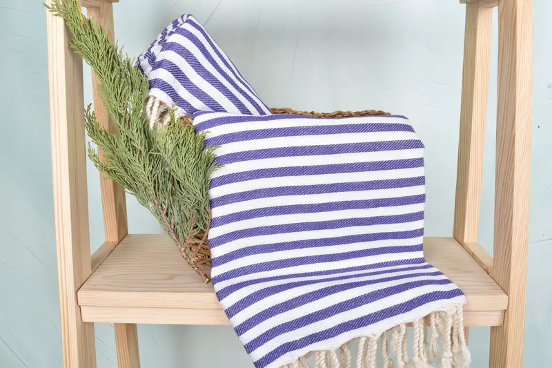 Quick-Dry Beach Towel, Bridesmaid Gift, Merry Christmas Gifts, Mexico Bachelorette Party Gifts, 70x40 Cotton Striped Towel, Lightweight towel - 4
