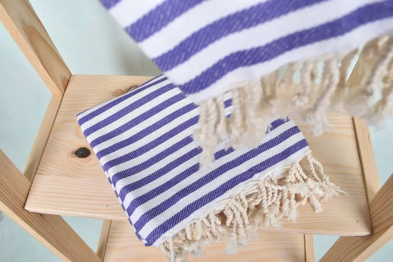 Quick-Dry Beach Towel, Bridesmaid Gift, Merry Christmas Gifts, Mexico Bachelorette Party Gifts, 70x40 Cotton Striped Towel, Lightweight towel - 5