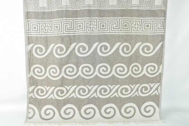 70x36 Cotton Patterned Towel, Handmade Gift, Custom Wedding Gift, Bridesmaid Favors, Turkish Beach Towel Bulk, Hammam towel, Monogram Towels - 1