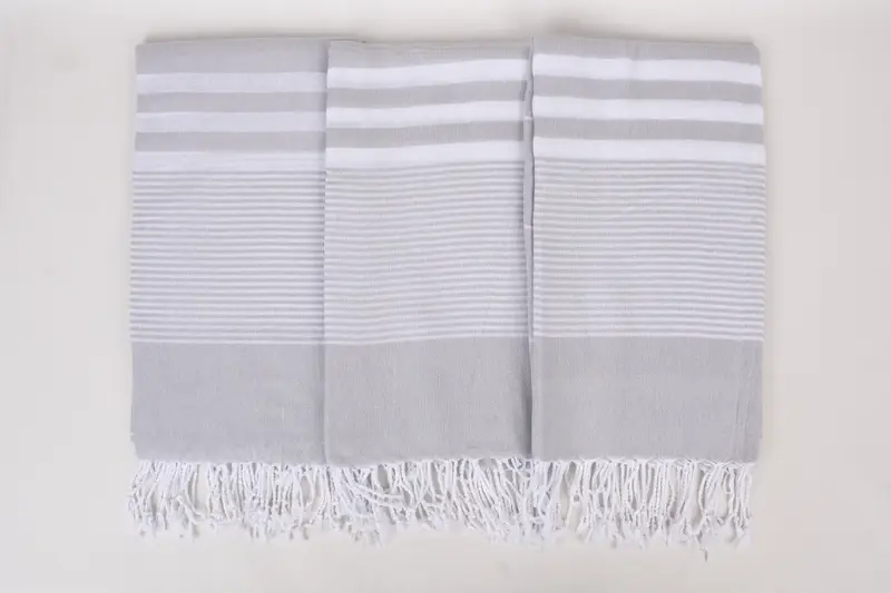 Turkish bath towel for spa, Custom Wedding Gift, 70x40 Cotton Striped Towel, Monogram Turkish Towel, Bridal Shower Gift, Valentines Day Gift For Him - 7