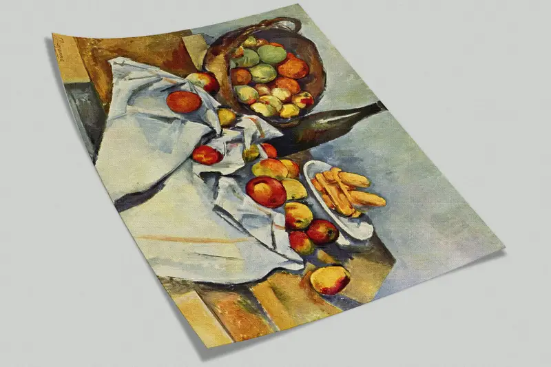 Kitchen Wall Print, Paul Cezanne, Wall Paper Peel and Stick, Custom Wall Paper, Paper Wall Art, Reproduction Mural, Famous Wall Poster, - 3