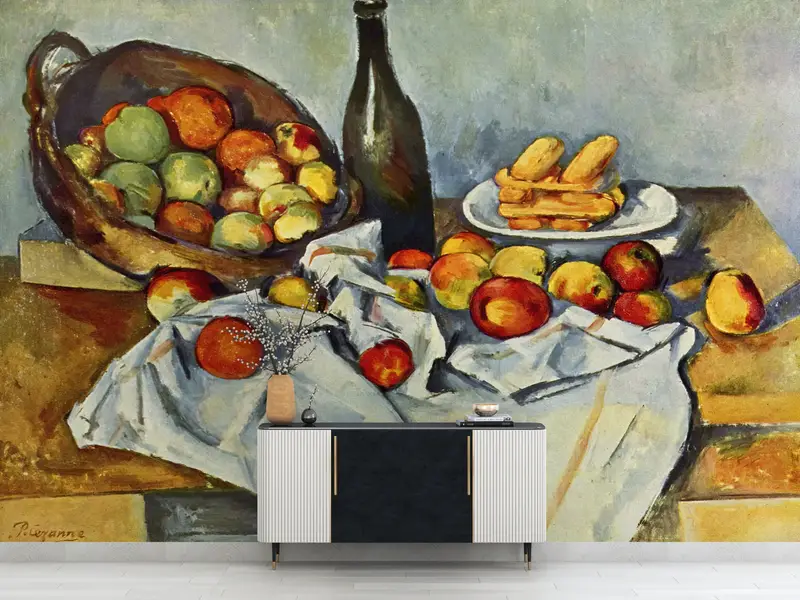 Kitchen Wall Print, Paul Cezanne, Wall Paper Peel and Stick, Custom Wall Paper, Paper Wall Art, Reproduction Mural, Famous Wall Poster, - 6