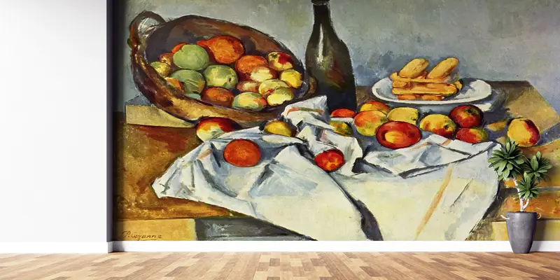 Kitchen Wall Print, Paul Cezanne, Wall Paper Peel and Stick, Custom Wall Paper, Paper Wall Art, Reproduction Mural, Famous Wall Poster, - 7