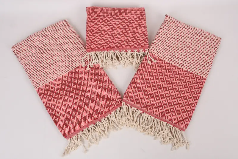 Handmade Gift, Cotton towel, Lightweight towel, Turkish bath towel for spa, 70x40 Cotton Chevron Towel, Custom Gifts, Monogrammed Turkish Towel - 6