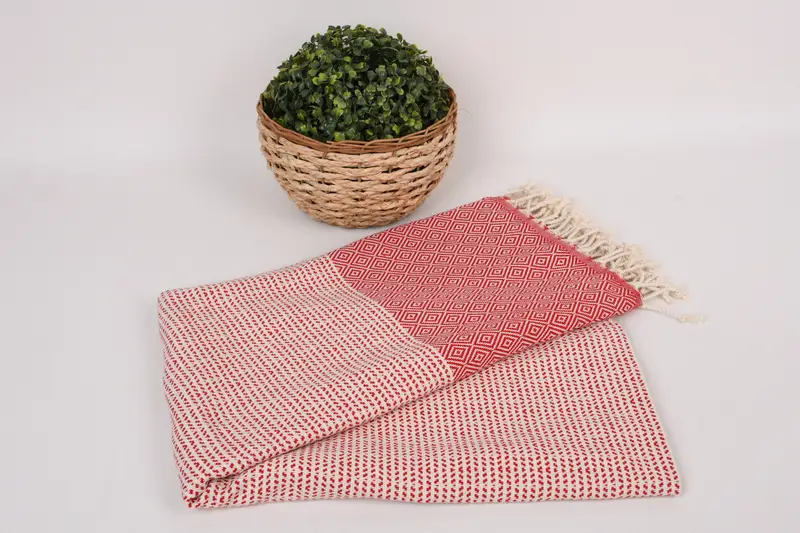 Handmade Gift, Cotton towel, Lightweight towel, Turkish bath towel for spa, 70x40 Cotton Chevron Towel, Custom Gifts, Monogrammed Turkish Towel - 4