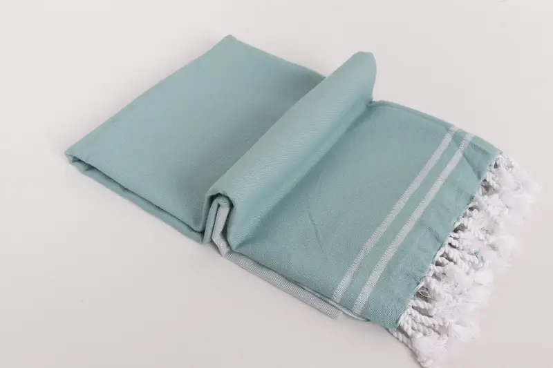 Housewarming Gift, 70x40 Cotton Star Design Towel, Organic towel, Peshtemal Towel, Baby Boy Gift, Sand-resistant Turkish towel for travel - 7
