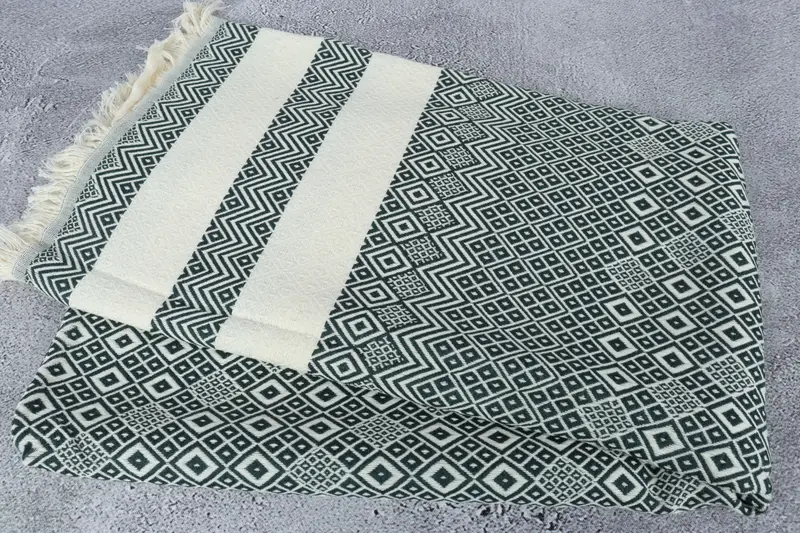 Home Decor Gifts, 70x40 Cotton Diamond Towel, Organic Turkish towel, Family Gift, Bachelorette Party Gifts, Bachelorette Gifts, Gift For Wedding Day - 6