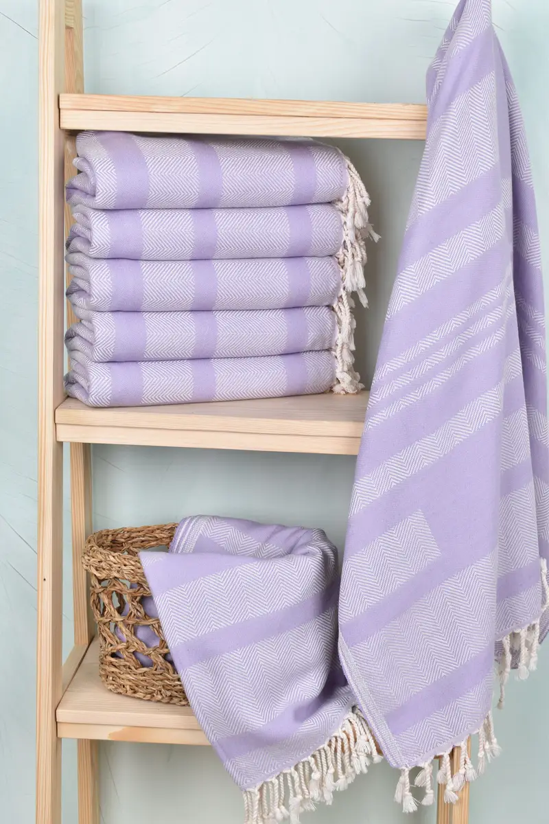 68x38 Cotton Chevron Towel, Towel With Name, Scarf Towel, Bridesmaid Gift, Beach Towel Monogram, Valentines Day Gift, Best Friend Gift, Bath towel - 3