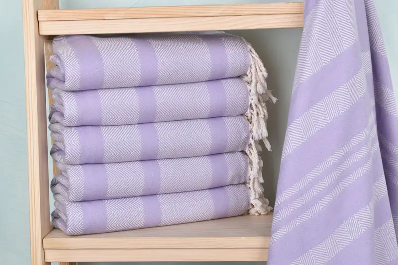 68x38 Cotton Chevron Towel, Towel With Name, Scarf Towel, Bridesmaid Gift, Beach Towel Monogram, Valentines Day Gift, Best Friend Gift, Bath towel - 2