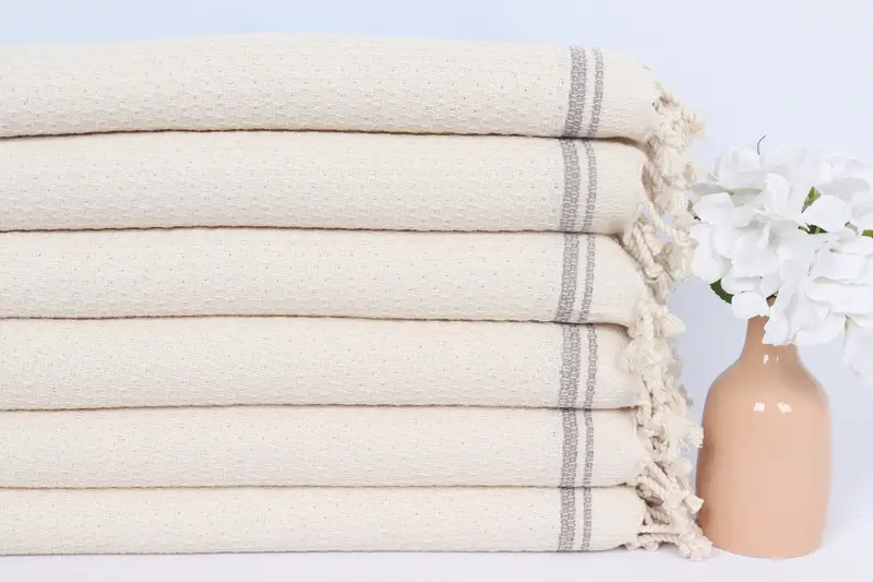 Xmas Gifts, 38x18 Cotton Striped Towel, Wedding Gift, Bridesmaid Favors, Best Friend Gift, Personalized Gifts, Small Bath Towels, Custom Name Towel - 3