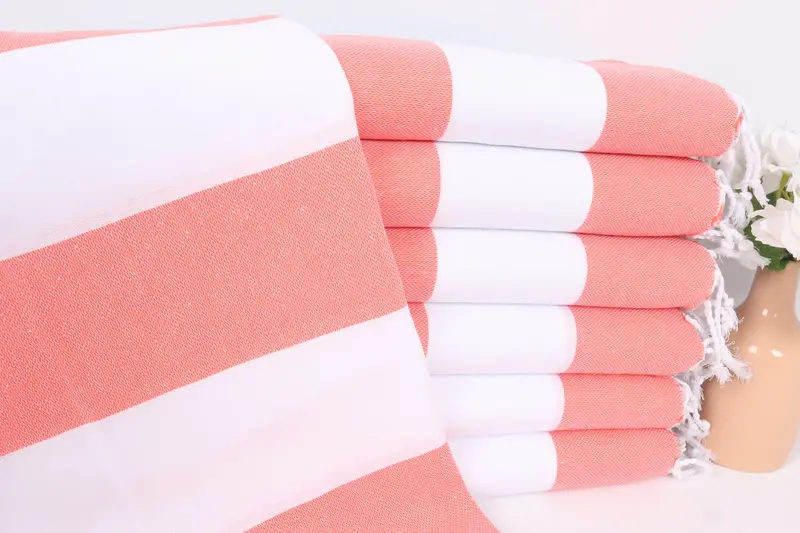 40x24 Cotton Striped Towel, Best Wedding Gift, Wedding Gift, Guest Towel, Monogram Kitchen Towel, Memorial Gift, Kitchen Towel, Custom Wedding Gifts - 1