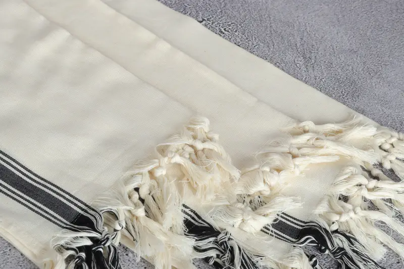 Kitchen Towel, Turkish Towel Hand Towel, Gift For Best Friend, Monogrammed Turkish Towel, 36x18 Cotton Striped Towel, Monogrammed Hand Towel - 5
