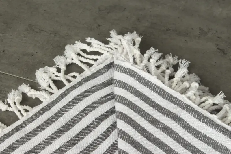104x76 Cotton Striped Towel, Turkish Towel Beach Blanket, Bridesmaid Gifts, Personalized Blanket, Wedding For Favor, Housewarming Gift - 4