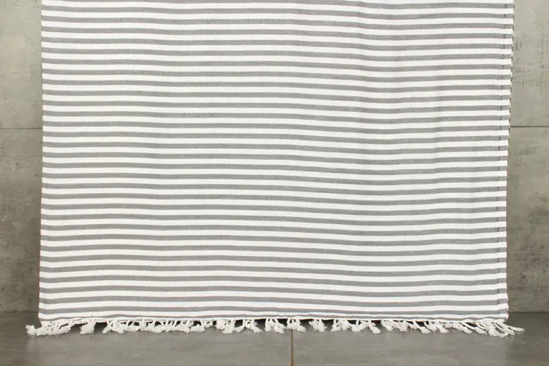 104x76 Cotton Striped Towel, Turkish Towel Beach Blanket, Bridesmaid Gifts, Personalized Blanket, Wedding For Favor, Housewarming Gift - 8