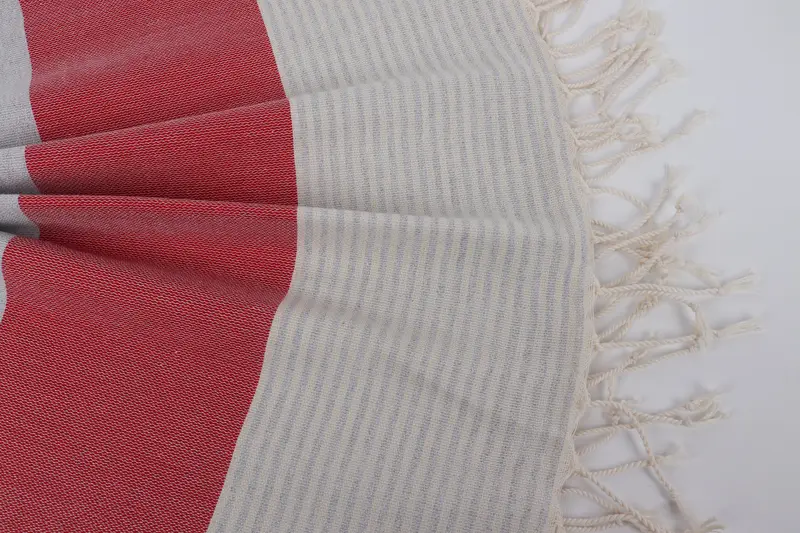 Lightweight towel, Best Beach Towel, Baby Boy Gift, Guest Towel, 68x40 Cotton Striped Towel, Beach Theme Wedding Gift, Spa Towel, Housewarming Gift - 8