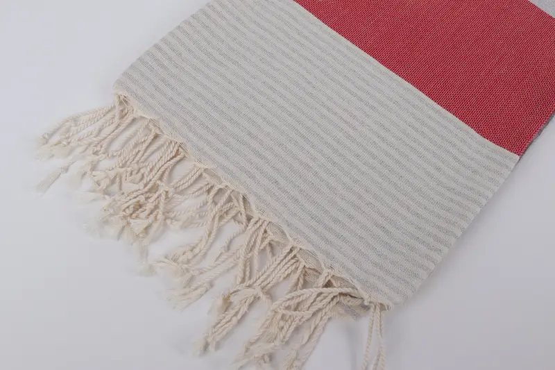 Lightweight towel, Best Beach Towel, Baby Boy Gift, Guest Towel, 68x40 Cotton Striped Towel, Beach Theme Wedding Gift, Spa Towel, Housewarming Gift - 7