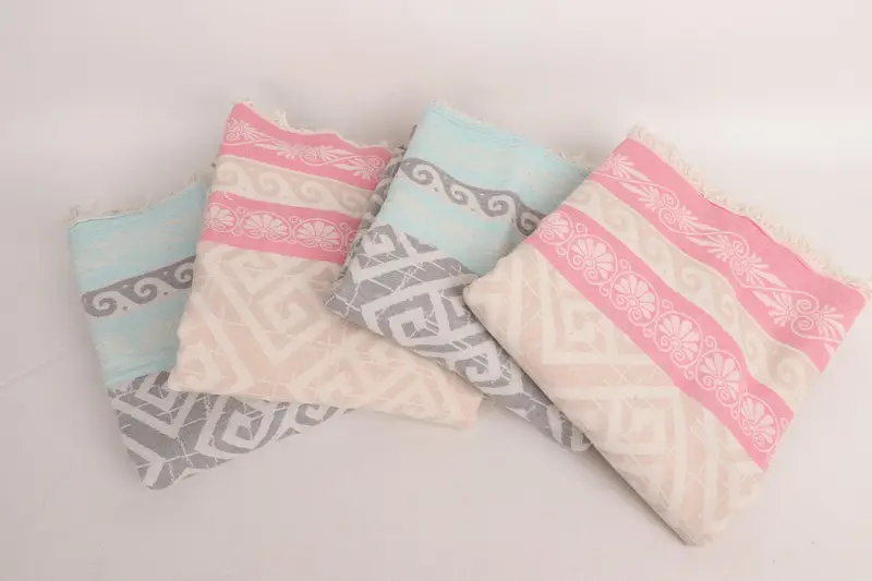 Turkish Towel Beach Blanket, Bachelorette Gifts, Best Friend Christmas Gift, Throw Blanket Couch, Custom Wedding Gifts, 70x56 Cotton Diamond Towel - 3