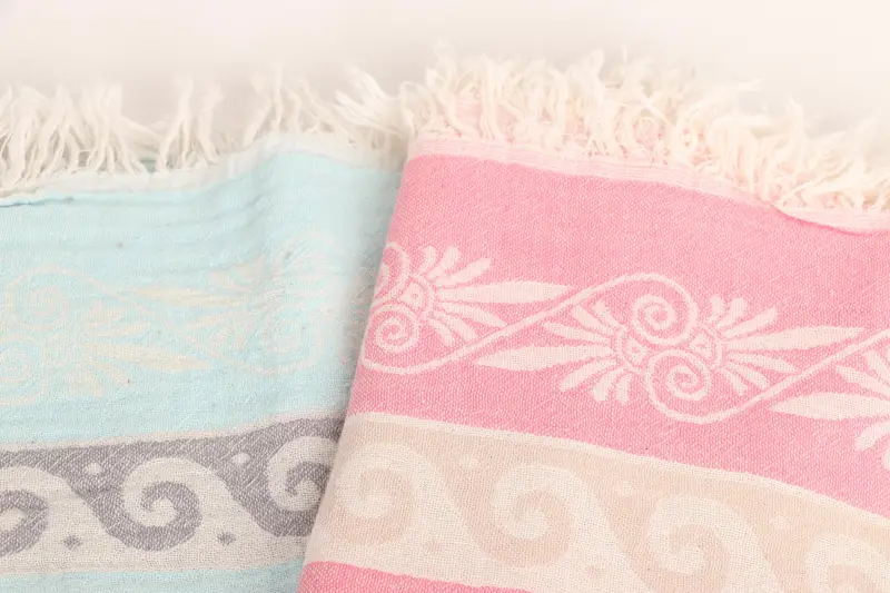 Turkish Towel Beach Blanket, Bachelorette Gifts, Best Friend Christmas Gift, Throw Blanket Couch, Custom Wedding Gifts, 70x56 Cotton Diamond Towel - 8
