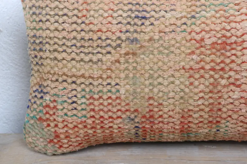 Home Decor Pillow, Boho Pillow Sham Cover, Pillow Case, 8x16 Orange Pillow Cover, Outdoor Throw Pillow Case, Pet Pillow Cover, Antique Pillows - 3