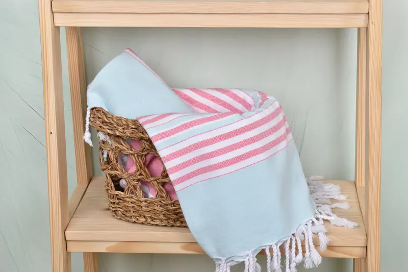 Bridesmaid Gift Towel, Custom Wedding Towel, Valentines Gift, 68x40 Cotton Striped Towel, Bachelor Party Favors, Absorbent towel, Wedding Favors - 4