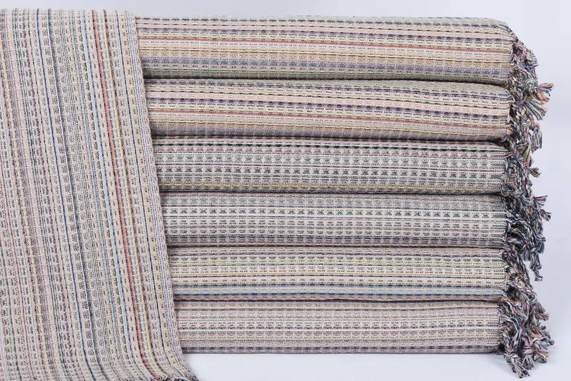 Custom Wedding Gifts, Wedding Favors, Travel Towel, 38x18 Cotton Geometric Towel, Personalized Gift For Her, Bridesmaid Gifts, Wedding Gift