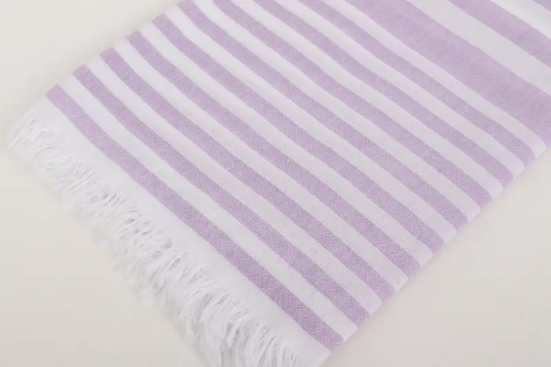 Turkish hand towel, Girls Weekend Getaways Gifts, Summer Towel, 68x40 Cotton Striped Towel, Birthday Gift, Absorbent towel, Monogram Beach Towel - 7