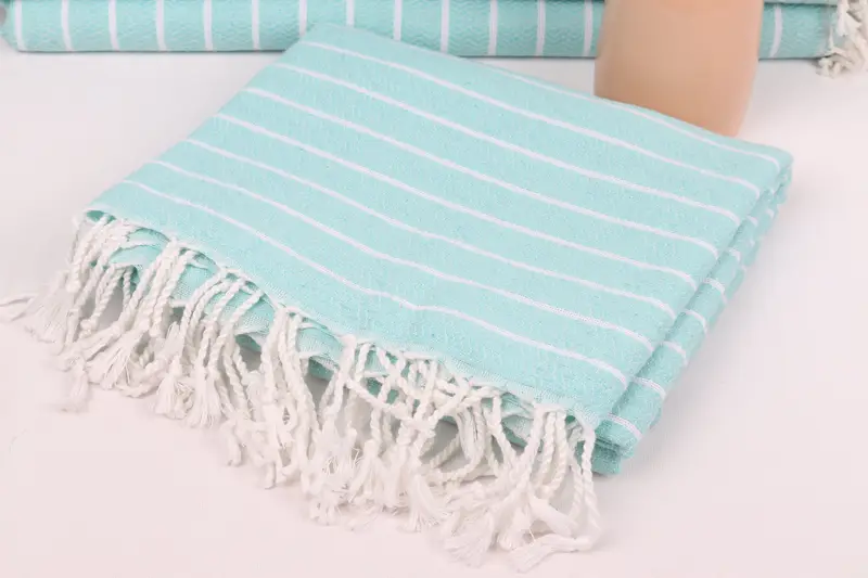 Bridesmaid Gift, Personalized Beach Towel, Bachelorette Beach Towel, Personalized Gift For Her, 70x40 Cotton Striped Towel, Bachelorette Gifts - 5