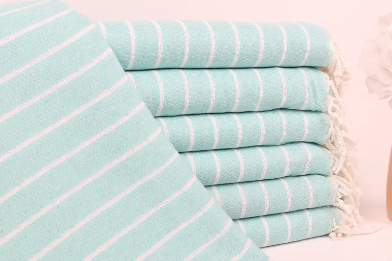 Bridesmaid Gift, Personalized Beach Towel, Bachelorette Beach Towel, Personalized Gift For Her, 70x40 Cotton Striped Towel, Bachelorette Gifts - 1