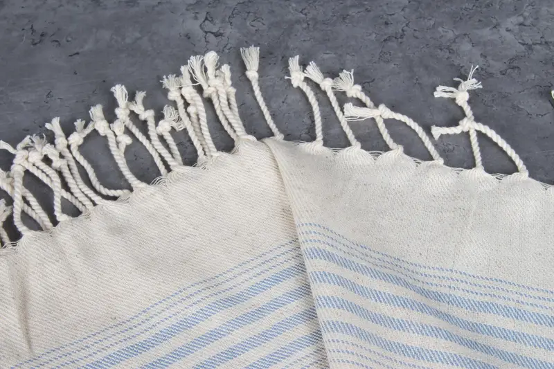 Holiday Towel, Custom Gift, Gift For Him, Spa Towel, 36x18 Linen Striped Towel, Bathroom Towels, Gifts For Him, Turkish Tea Towel, Small Bath Towels - 4