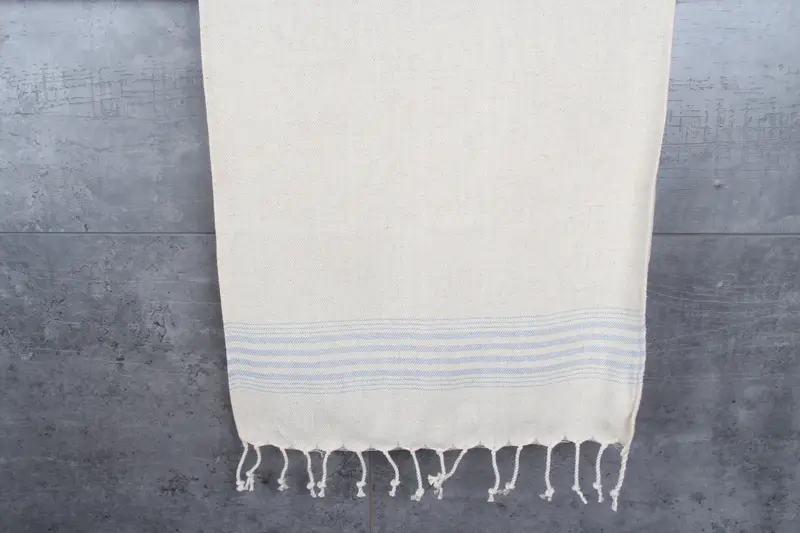 Holiday Towel, Custom Gift, Gift For Him, Spa Towel, 36x18 Linen Striped Towel, Bathroom Towels, Gifts For Him, Turkish Tea Towel, Small Bath Towels - 8