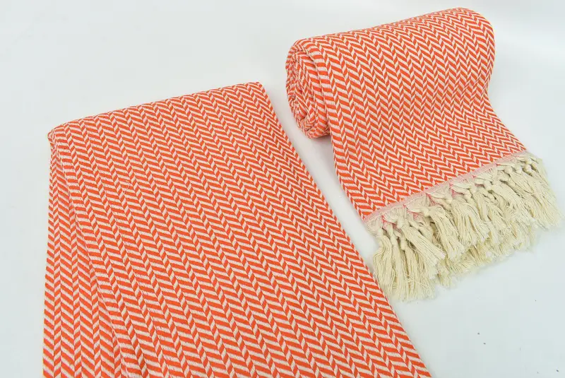 70x40 Cotton Chevron Towel, Personalized Turkish Towel, Florida Bachelorette Party Favors, Valentines Day Gift, Hammam towel, Wedding Gift - 7