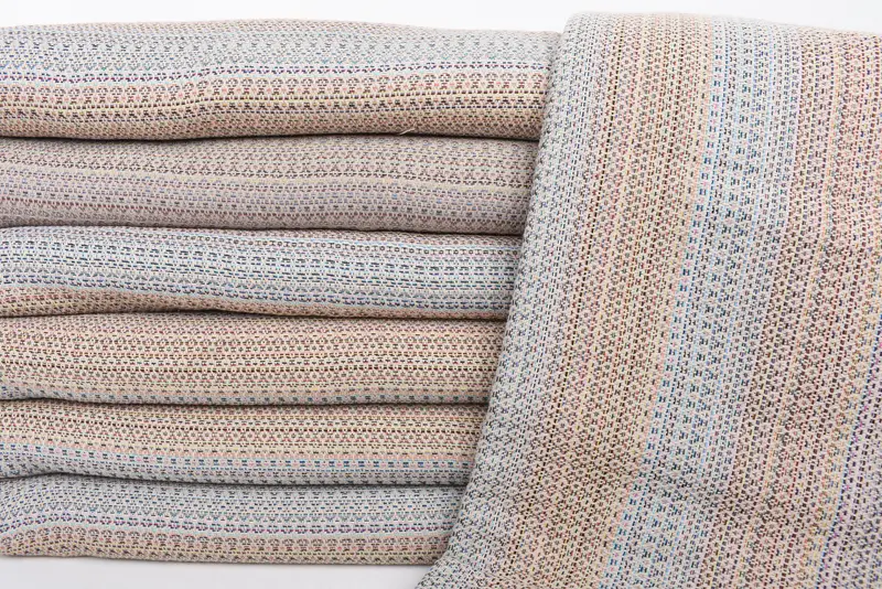 Throw Blanket Couch, Housewarming Gift, Turkish Towel Beach Blanket, House Warming Gift, 90x88 Cotton Colorful Diamond Towel, Bridal Shower Gift - 2