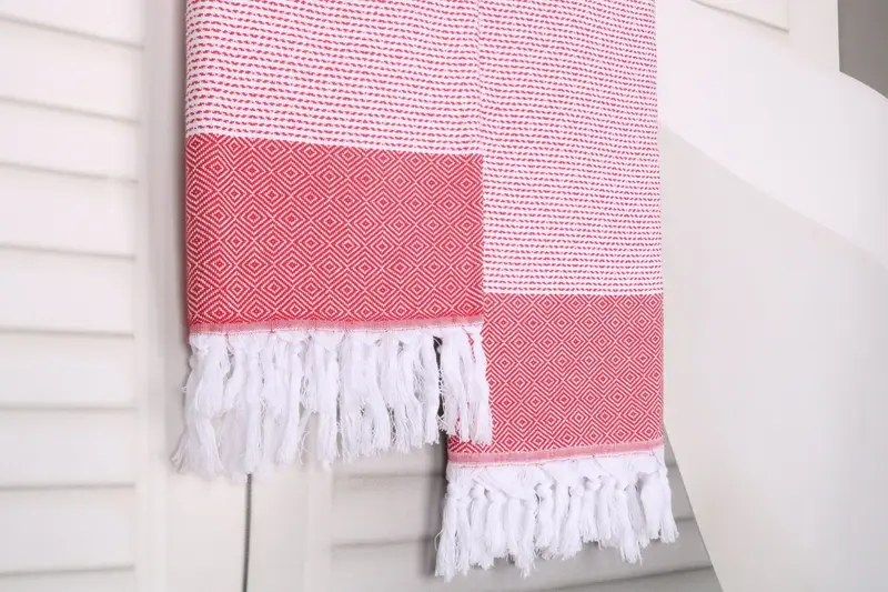Bath towel, Bachelorette Party Decorations, Guest Towel, Valentines Day Gift, 70x40 Cotton Diamond Towel, Bachelorette Favors Beach, Handmade Gift - 8