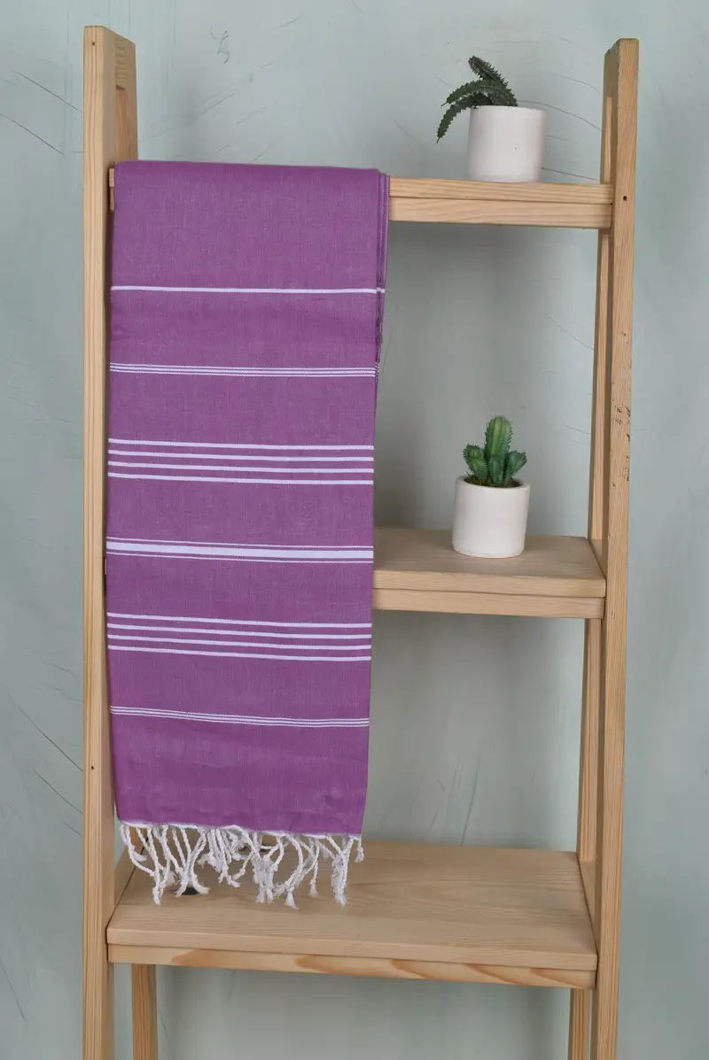 Memorial Gift, Turkish Beach Towel Personalized, Summer Gift, 70x40 Cotton Striped Towel, Holiday Towel, Custom Beach Towel, Bridesmaid Gift Towel - 8