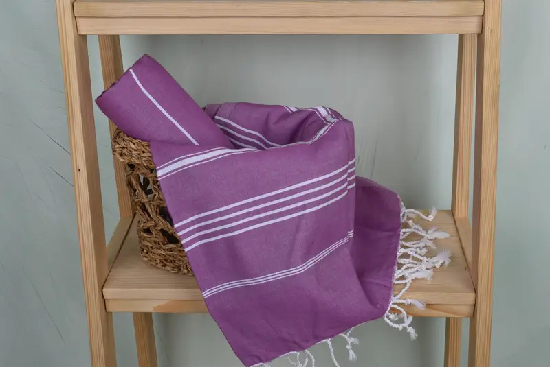 Memorial Gift, Turkish Beach Towel Personalized, Summer Gift, 70x40 Cotton Striped Towel, Holiday Towel, Custom Beach Towel, Bridesmaid Gift Towel - 4