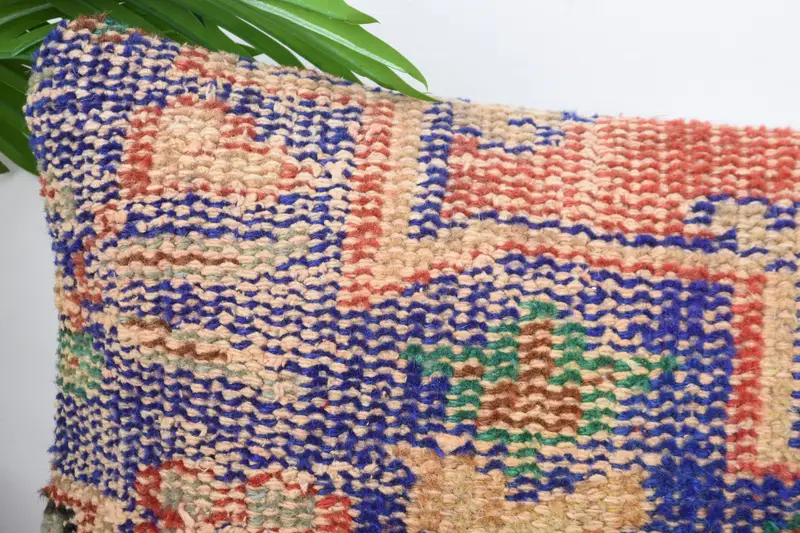Cushion Cover, Gift Pillow, Custom Cushion Cover, Interior Designer Pillow, 12x20 Red Pillow Cover, Turkish Kilim Pillow, Cozy Throw Pillow Cover - 2
