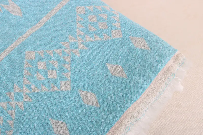 Gift For Mom, Bachelorette Beach Towel, Gifts For Him, Summer Gift, Sand-free towel, Beach Towel Bulk, 70x40 Cotton Dolphin Patterned Towel - 5